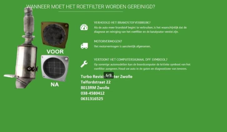 Renault Trafic 1.6 CDTI Opel Vivaro 1.6 Roetfilter Reinigen, Auto-onderdelen, Uitlaatsystemen, Nissan, Opel, Renault, Nieuw, Ophalen