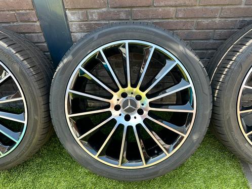 Mercedes velgen 21 Inch op Hankook 265/40/21 - ZGAN!, Auto-onderdelen, Banden en Velgen, Banden en Velgen, Zomerbanden, 21 inch