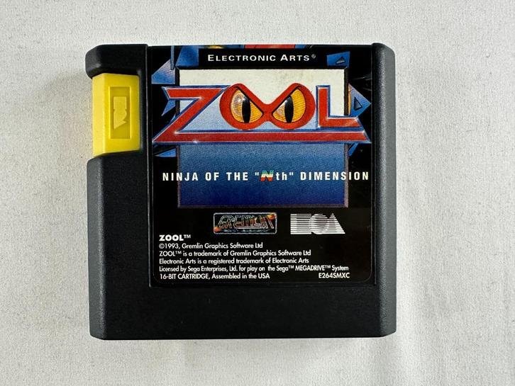 Zool Ninja of the Nth Dimension SEGA Mega Drive, Spelcomputers en Games, Games | Sega, Gebruikt, Mega Drive, Avontuur en Actie