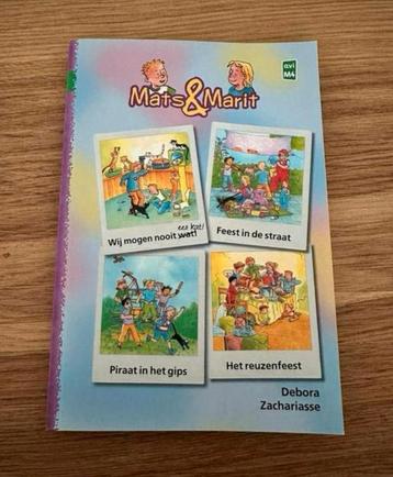 Avi-M4 leesboek 4 in 1 Mats en Marit beschikbaar voor biedingen