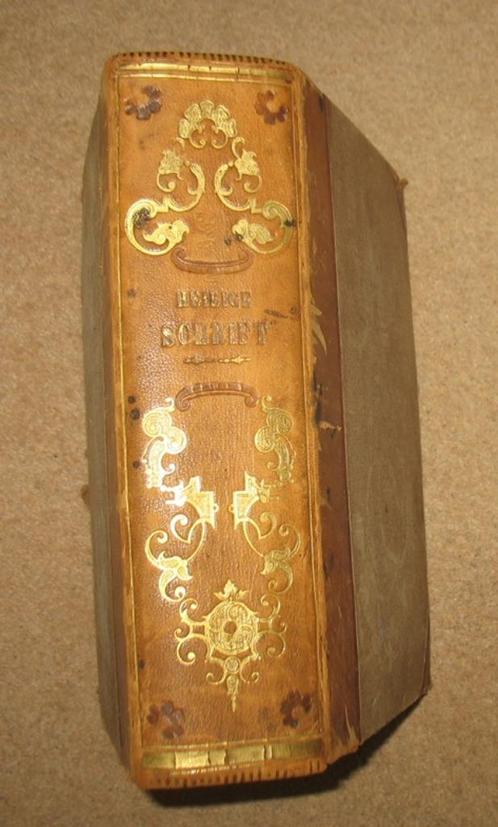 Die Bibel; Uebersetzung Luther; 1850, Antiek en Kunst, Antiek | Boeken en Bijbels, Verzenden
