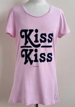 Nik & Nik als nieuw roze t-shirt met zachte print mt. 176, Meisje, Nik&Nik, Ophalen of Verzenden, Zo goed als nieuw