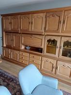 Eiken meubels, wandkast,tafel,etc, Huis en Inrichting, Kasten | Televisiemeubels, Ophalen, 200 cm of meer, Eikenhout, Zo goed als nieuw