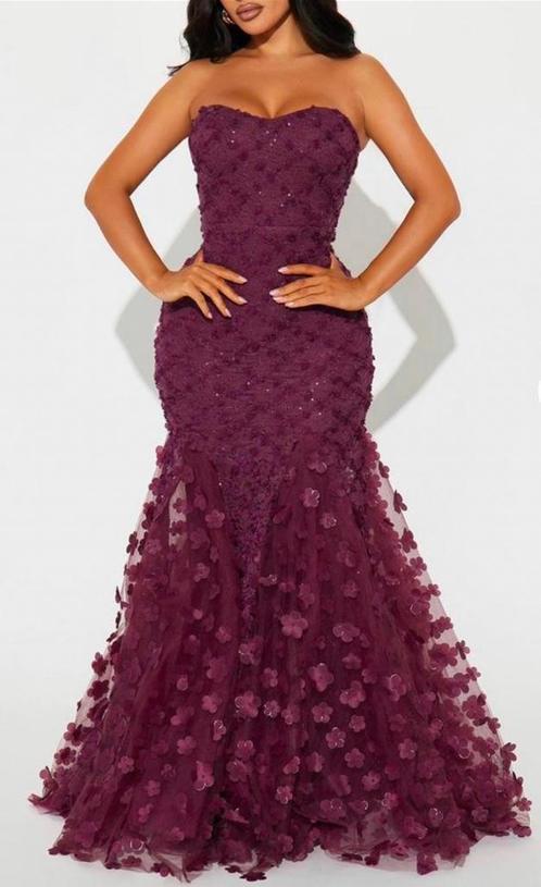 New Enchanting Floral Mermaid dresses, Kleding | Dames, Gelegenheidskleding, Zo goed als nieuw, Galajurk, Maat 34 (XS) of kleiner