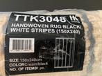 HKLIVING BLACK/WHITE STRIPES, Ophalen of Verzenden, Nieuw, Rechthoekig, 200 cm of meer