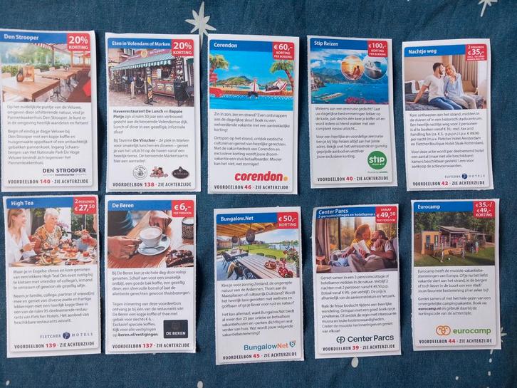 Kortingsbonnen, Tickets en Kaartjes, Kortingen en Cadeaubonnen, Drie personen of meer, Kortingsbon