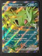 Tyranitar ex 064/131 - Prismatic Evolutions, Hobby en Vrije tijd, Verzamelkaartspellen | Pokémon, Ophalen of Verzenden, Zo goed als nieuw