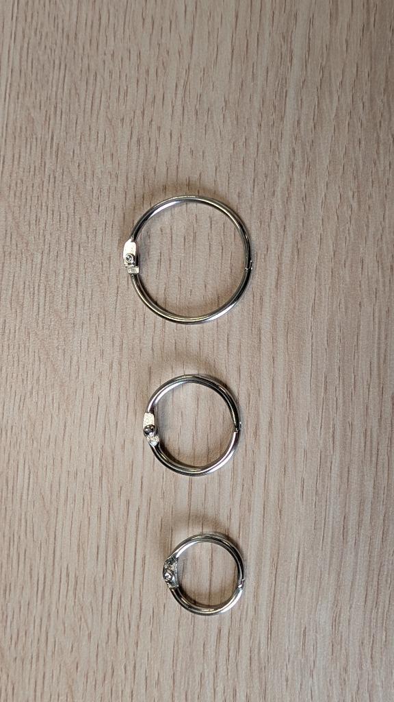 Klikring / Sleutelring, diverse maten, Hobby en Vrije tijd, Overige Hobby en Vrije tijd, Nieuw, Ophalen of Verzenden