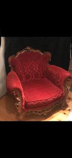 Identieke barok fauteuils – Hengeloos trijp, Ophalen, Overige maten, 75 tot 100 cm, Zo goed als nieuw