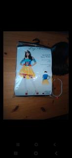 Leg Avenue jurk carnaval Sneeuwwitje met pruik en ketting, Ophalen of Verzenden, Zo goed als nieuw, Carnaval