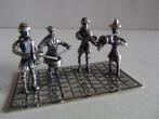 Miniatuur zilver EK29 muziekorkest zilveren miniaturen 4man, Antiek en Kunst, Verzenden, Zilver