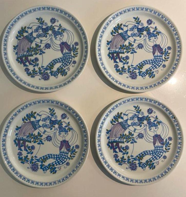 Figgjo Norway bordjes, Antiek en Kunst, Antiek | Servies los, Ophalen of Verzenden