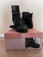 Alma en pena zwarte enkelaarsjes, Ophalen of Verzenden, Zo goed als nieuw, Zwart