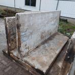 Gebruikte keerwanden 100 cm hoog, 3 stuks 250 cm lang, Ophalen of Verzenden, Zo goed als nieuw, Hout