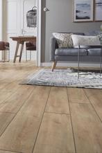 Beige Laminaat Rustiek eiken 8MM dik 80 m2 PARTIJ!, 75 m² of meer, Nieuw, Ophalen of Verzenden, Beige laminaat