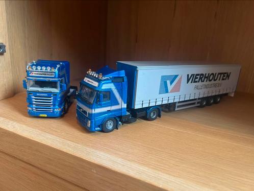Vierhouten palletindustrie b.v. (Wsi tekno imc), Hobby en Vrije tijd, Modelauto's | 1:50, Zo goed als nieuw, Bus of Vrachtwagen