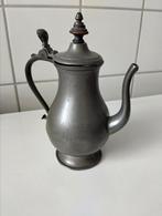 Tinnen kan met deksel, Antiek en Kunst, Antiek | Tin, Ophalen of Verzenden