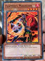 Yu-Gi-Oh! Flamvell Magician HAC1 1st Edition !, Verzenden, Zo goed als nieuw, Losse kaart, Foil