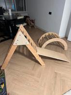 Glijbaan, klimrek, 3 delig houten klimrekken, Kinderen en Baby's, Speelgoed | Houten speelgoed, Ophalen of Verzenden, Zo goed als nieuw