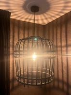 MOOIE BAMBOE HANGLAMP ZWART 48 x 50 cm, Ophalen, Zo goed als nieuw, Minder dan 50 cm