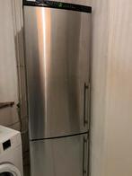 Koelkast Liebherr RVS Koel-Vriescombinatie - Amper Gebruikt, 200 liter of meer, Met aparte vriezer, Zo goed als nieuw, 160 cm of meer