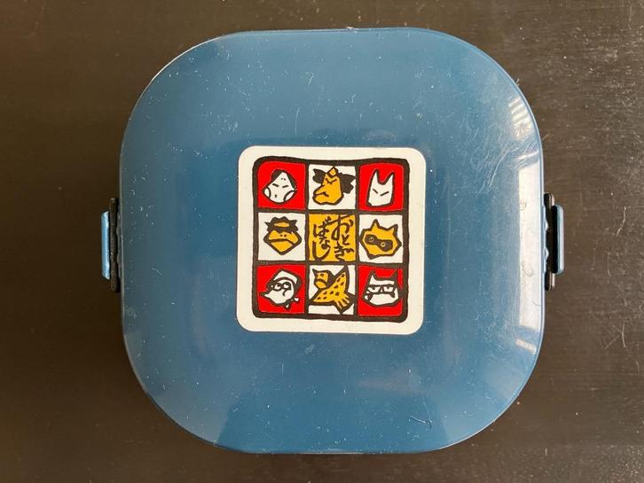 Lunchtrommel/tiffin carrier twee lagen uit Japan, Diversen, Schoolbenodigdheden, Zo goed als nieuw, Ophalen of Verzenden
