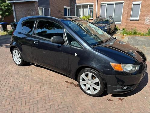 Mitsubishi Colt 1.1 2010 Zwart (84636 km logisch), Auto's, Mitsubishi, Particulier, Colt, Airconditioning, Apple Carplay, Centrale vergrendeling