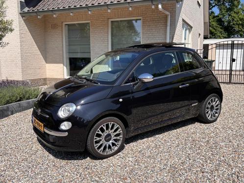 Fiat 500 1.2 elek. schuif-kanteldak + standkachel, Auto's, Fiat, Particulier, Airbags, Airconditioning, Boordcomputer, Centrale vergrendeling