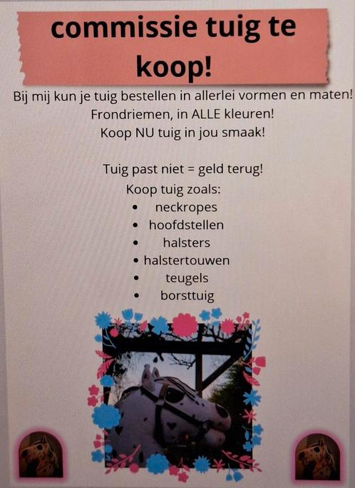️Commissie tuig te koop hobbyhorse️, Hobby en Vrije tijd, Overige Hobby en Vrije tijd, Zo goed als nieuw, Ophalen of Verzenden