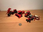 Model Case International Tractoren en Combine Set, Ophalen of Verzenden, Gebruikt