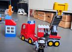 Lego duplo brandweer 10592, Ophalen of Verzenden, Zo goed als nieuw, Complete set, Duplo