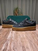 Nike Air Force 1 Sage Premium Leather 'Oily Grey' Size 40, Zwart, Nike, Ophalen of Verzenden, Sneakers of Gympen