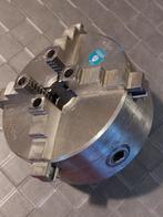 Zelfcentrerende vierklauw ø125 Reishauer, Schaublin., Doe-het-zelf en Verbouw, Verzenden, Gebruikt, Metaaldraaibank