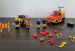 Brandweerman Sam auto en jeep, Kinderen en Baby's, Speelgoed | Actiefiguren, Ophalen of Verzenden, Zo goed als nieuw