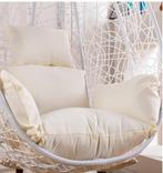 Kussenhoes egg chair hangstoel creme/vanille, Tuin en Terras, Tuinmeubel-accessoires, Ophalen, Nieuw