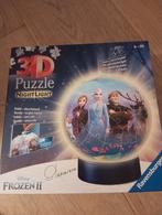 Frozen 3d puzzle nightlight, Ophalen of Verzenden, Minder dan 500 stukjes, Zo goed als nieuw, Rubik's of 3D-puzzel