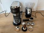 Delonghi Dedica + extra’s, Ophalen, Gebruikt, Espresso apparaat, Gemalen koffie