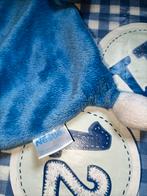 Nestle blauwe beer knuffeldoekje, Ophalen of Verzenden, Zo goed als nieuw, Beer