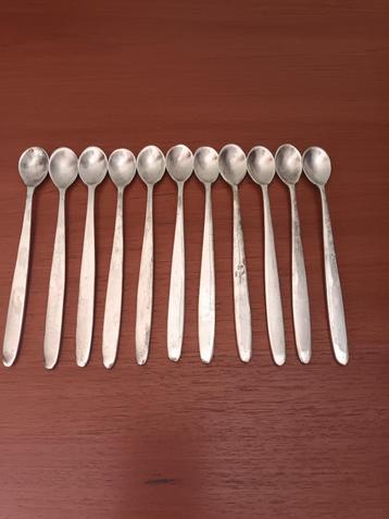 11x sorbet/ latte lepeltje beschikbaar voor biedingen