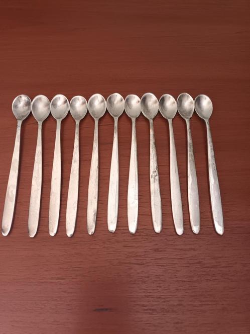 11x sorbet/ latte lepeltje, Antiek en Kunst, Curiosa en Brocante, Ophalen of Verzenden