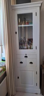 Drankenkast / vitrinekast, Huis en Inrichting, Kasten | Buffetkasten, Ophalen, 50 tot 100 cm, Zo goed als nieuw, 150 tot 200 cm
