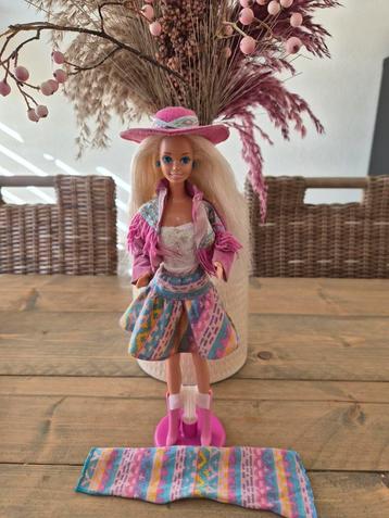 Vintage Barbie Western Fun jaren 90 beschikbaar voor biedingen