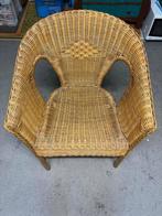 Gratis rieten stoel, Huis en Inrichting, Stoelen, Ophalen, Gebruikt, Bruin, Eén