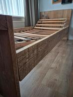 Steigerhouten bed, Huis en Inrichting, Slaapkamer | Bedden, 90 cm, Eenpersoons, Steigerhout, Ophalen of Verzenden