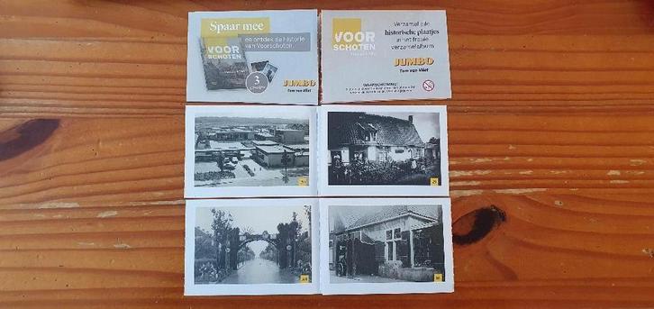 Jumbo historische plaatjes voorschoten, Verzamelen, Supermarktacties, Plus, Ophalen of Verzenden