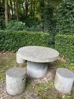 Gratis - Tuinset beton, Tuin en Terras, Ophalen, Gebruikt, Rond, Overige materialen