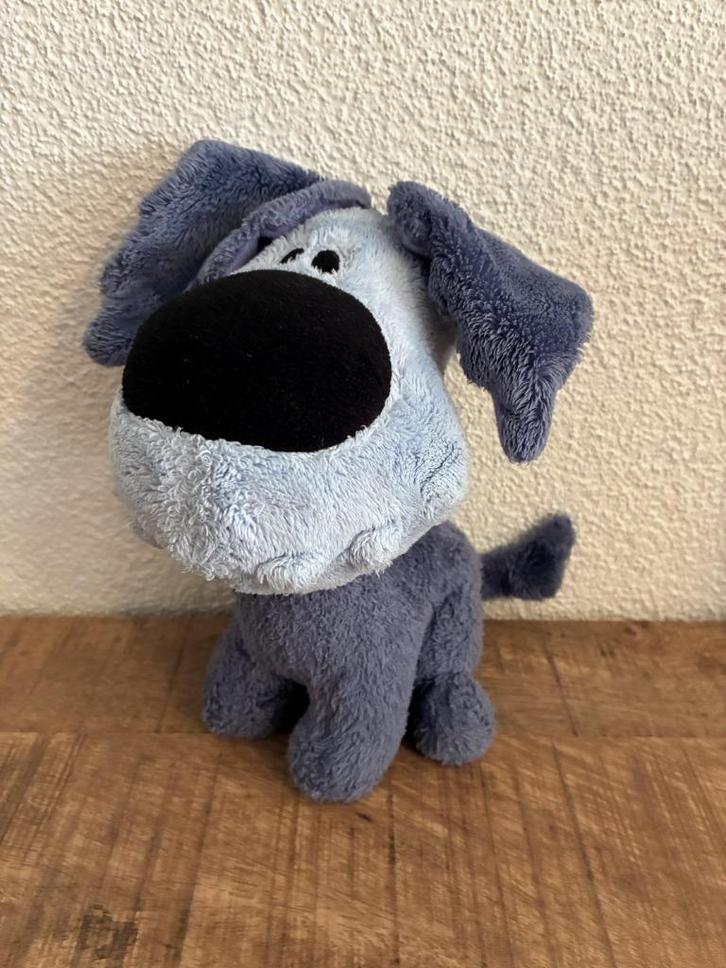 Woezel & Pip knuffel Woezel. Ong. 18 cm. PRIMA staat., Kinderen en Baby's, Speelgoed | Knuffels en Pluche, Zo goed als nieuw, Hond