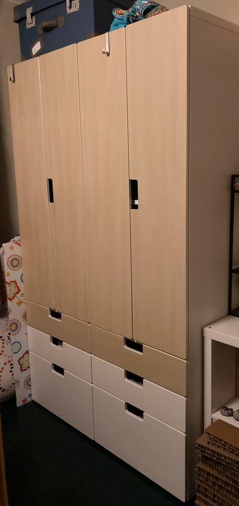 Mag vandaag nog weg! Stuva kast en bank met opbergruimte, Huis en Inrichting, Kasten | Kledingkasten, Zo goed als nieuw, 150 tot 200 cm