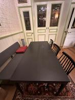 Loods 5 eettafel, Huis en Inrichting, Tafels | Eettafels, Ophalen, Zo goed als nieuw, Rechthoekig, 50 tot 100 cm