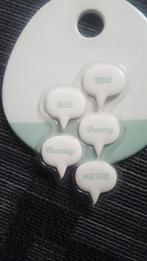 Keramische cheese platter set, Ophalen of Verzenden, Nieuw, Overige materialen, Bestekset
